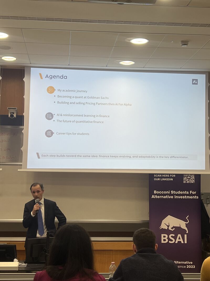 Eric Benhamou Guest Lecture: Quant Finance and AI